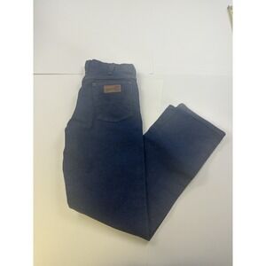 Wrangler Fire-Resistant Blue Denim Original Fit Pants Jeans FR13MWZ Mens 31x32